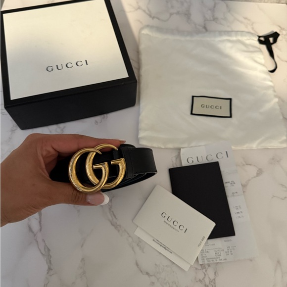 GUCCI MENS BELT 10-95B - Picture 1 of 7